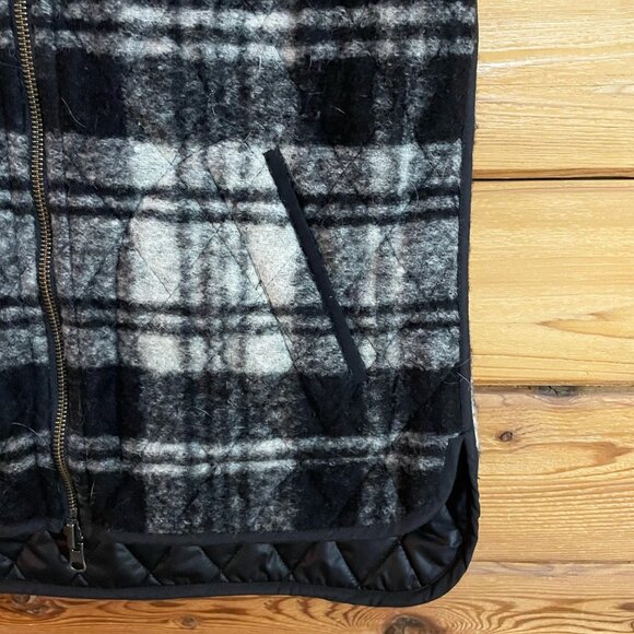 MADEWELL Reversible Vest in Copeland Plaid XS - Picture 2 of 7